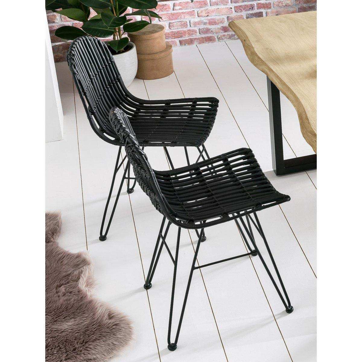 Stuhl Rattan - HomeDesign Knaus