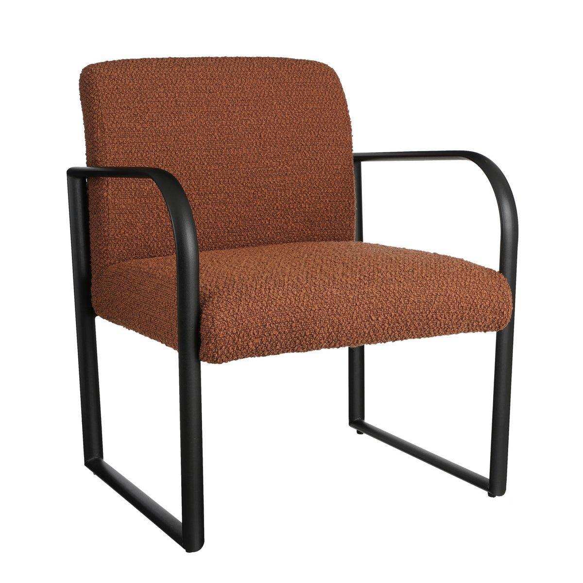 Symon Sessel – L72 x B69 x H81 cm – Terra - HomeDesign Knaus