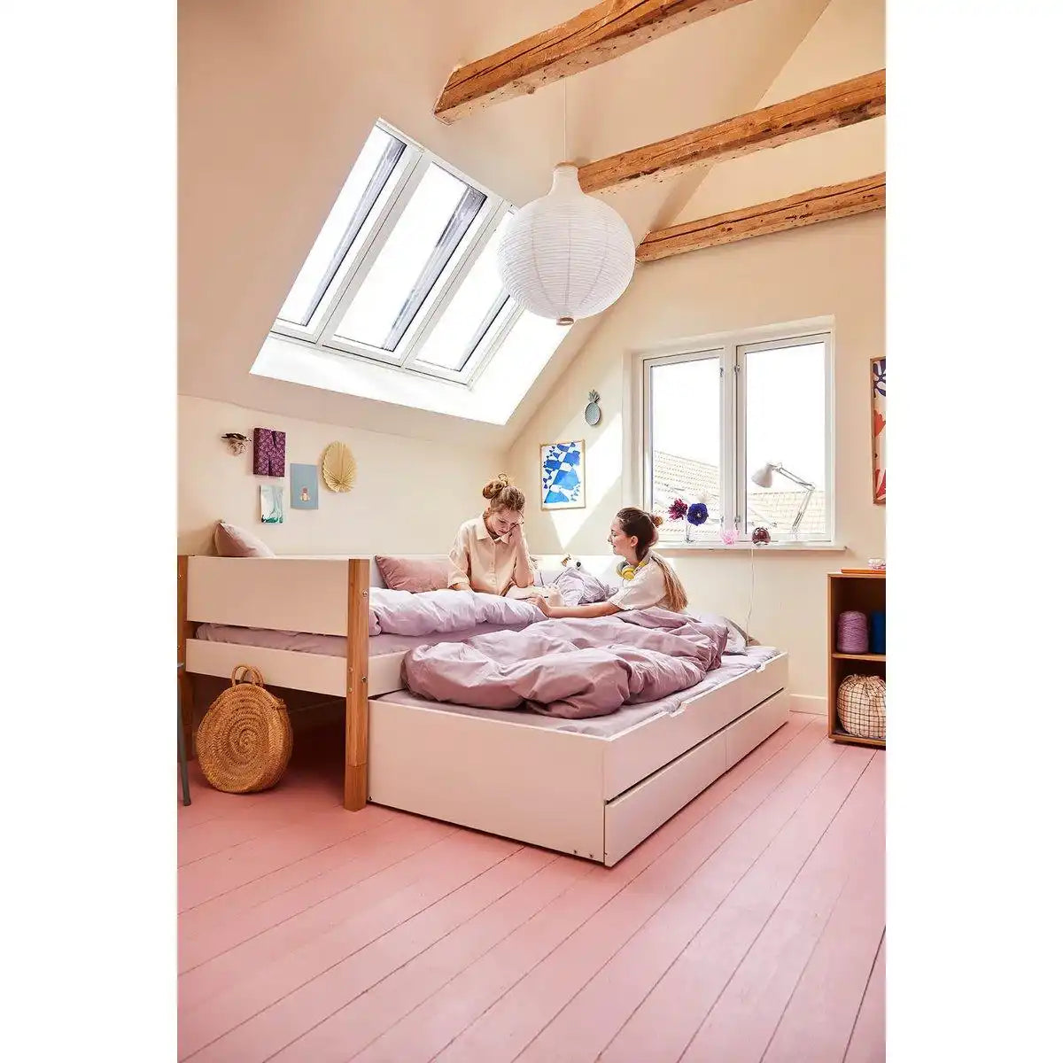 Tagesbett mit Gästebett und 2 Schubladen - HomeDesign Knaus