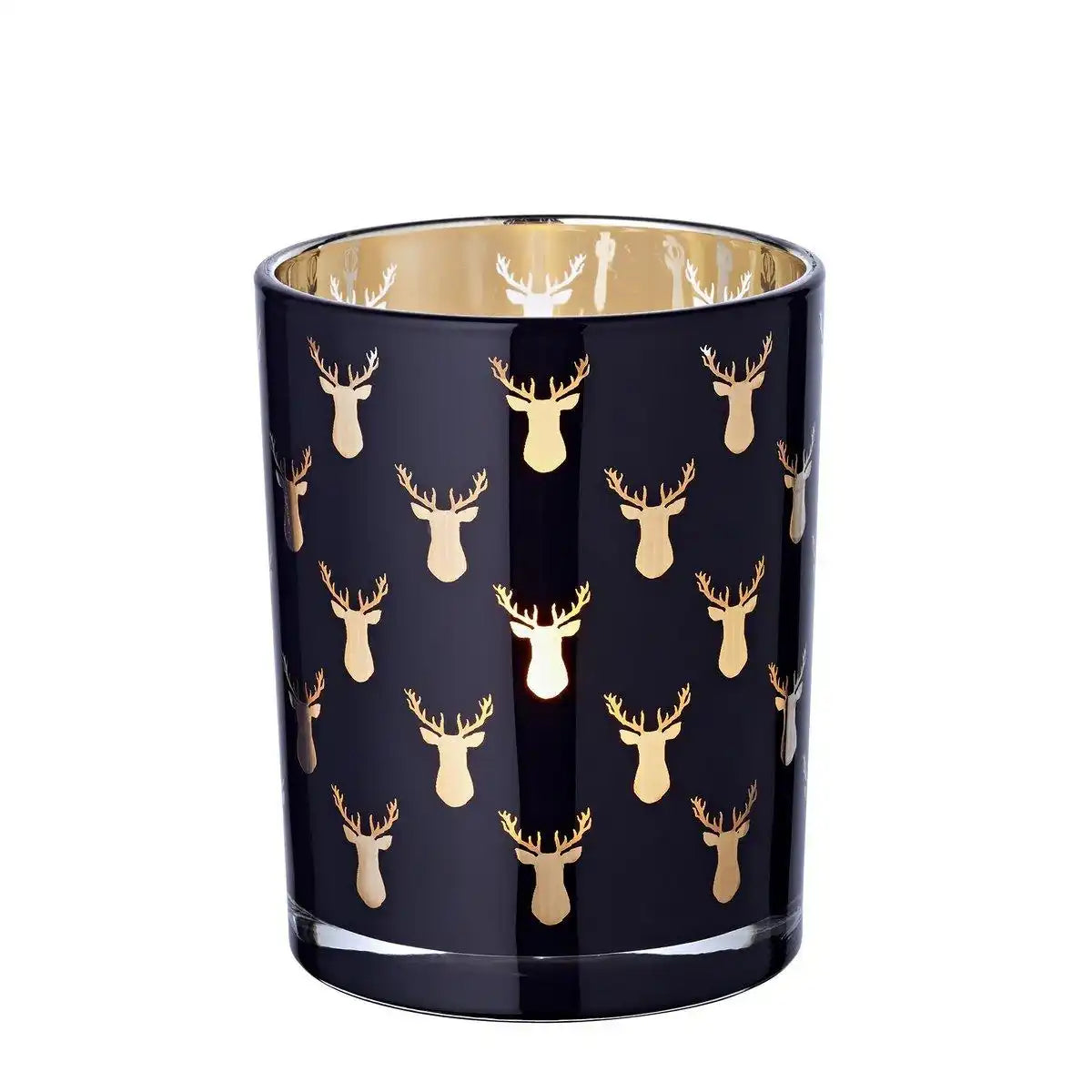Teelicht 2er Set Rosy Ø 7/10 cm, H 8/13 cm - HomeDesign Knaus