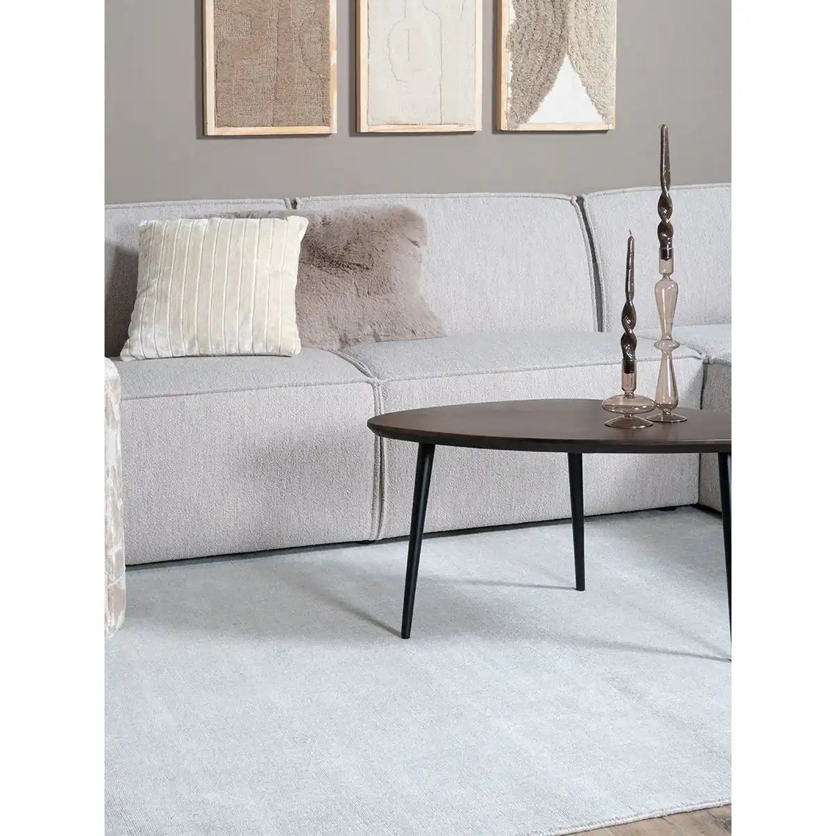 Teppich Cos – Viskose Beige 200 x 280 cm - HomeDesign Knaus