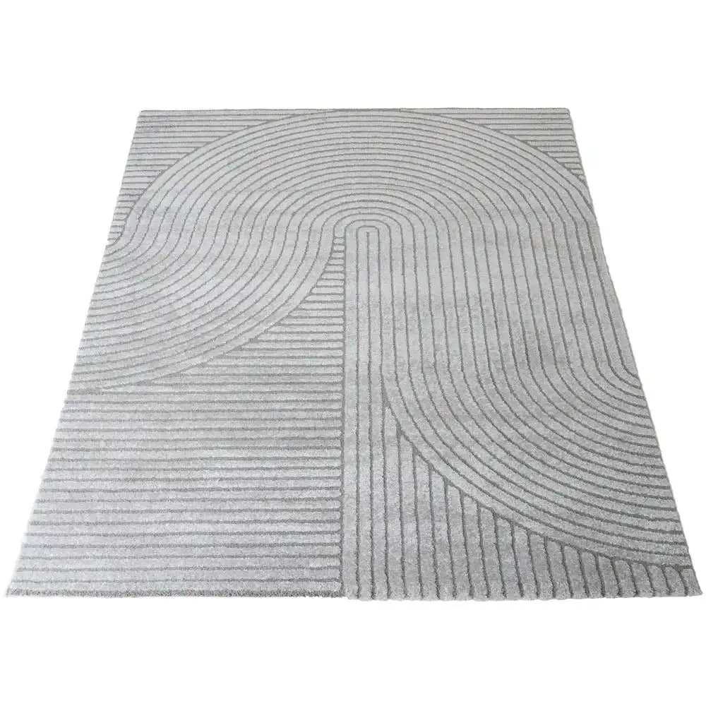 Teppich Ella Grau 140 x 200 cm - HomeDesign Knaus