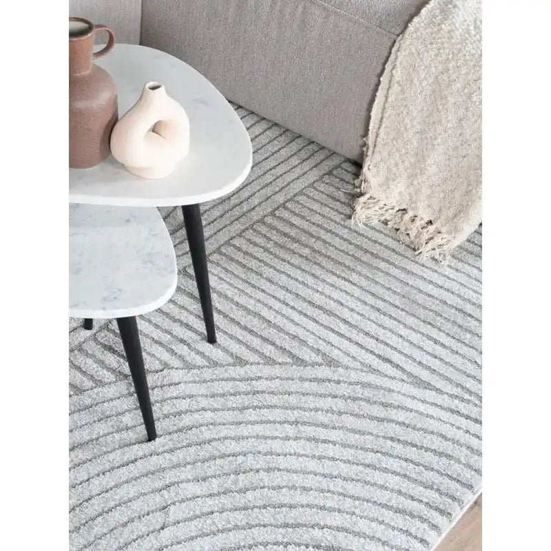 Teppich Ella Grau 140 x 200 cm - HomeDesign Knaus