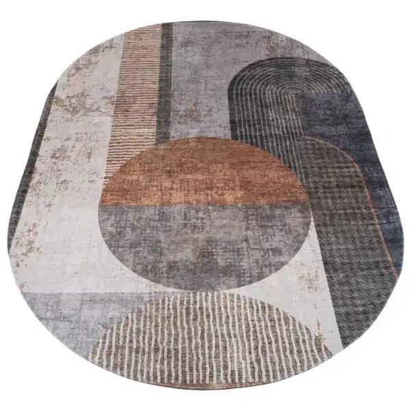 Teppich Ova - Oval 200 x 290 cm - HomeDesign Knaus