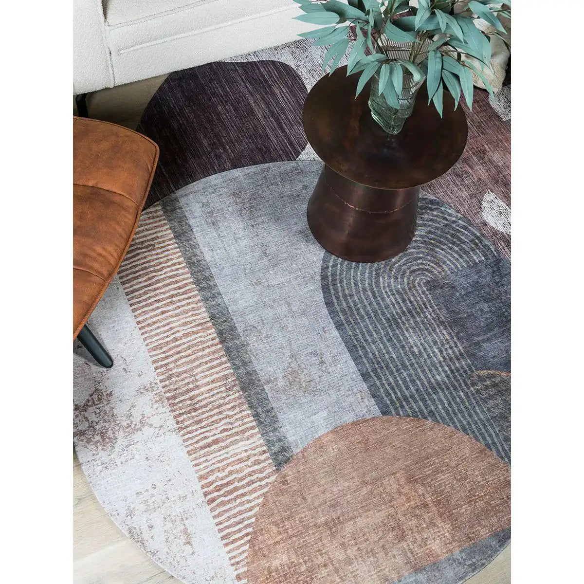 Teppich Ova Rund ø200 cm - HomeDesign Knaus