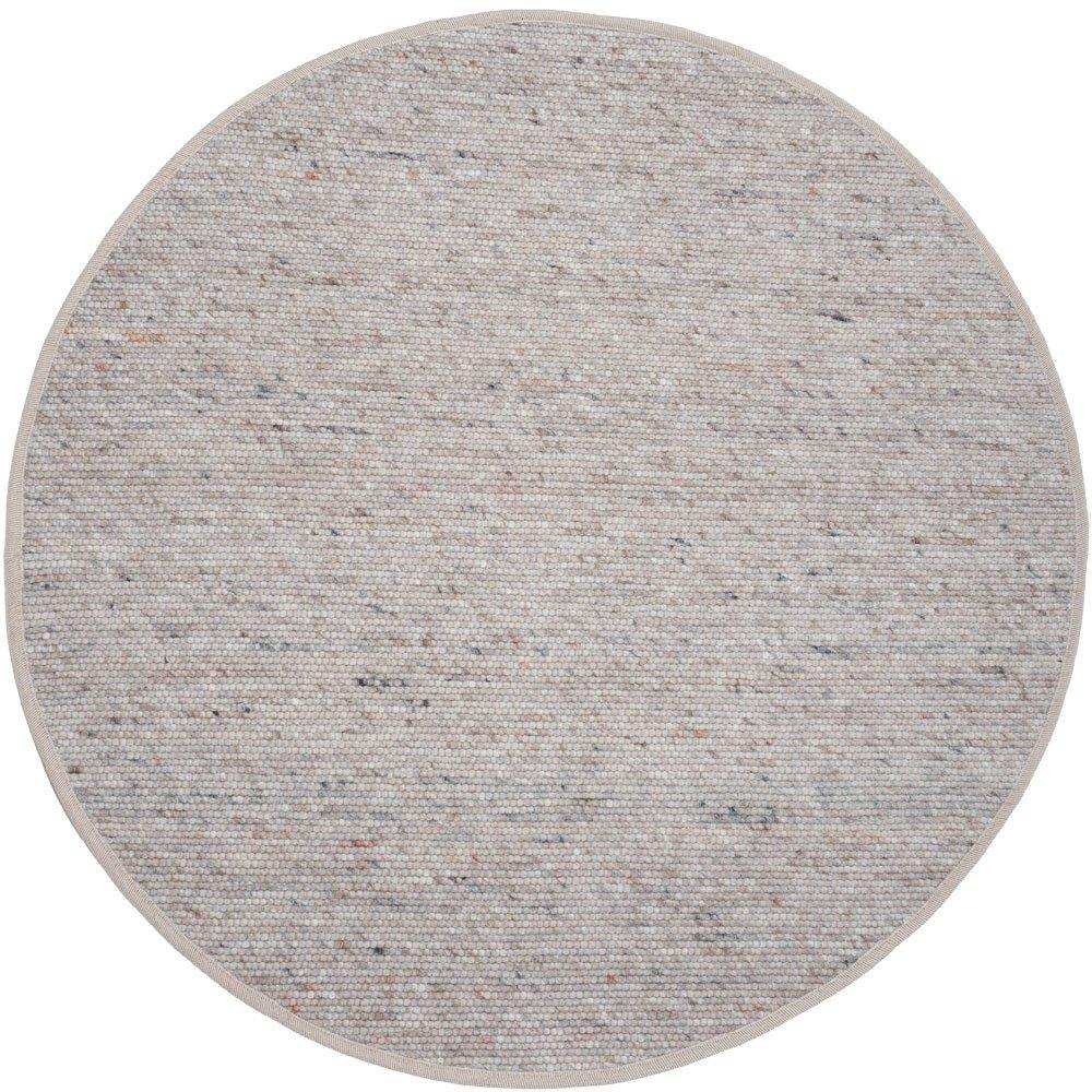 Teppich Scott Dunkelbeige Rund ø160 cm - HomeDesign Knaus