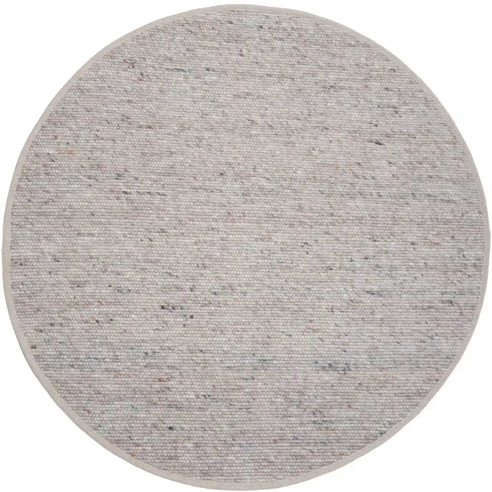 Teppich Scott Dunkelbeige Rund ø200 cm - HomeDesign Knaus