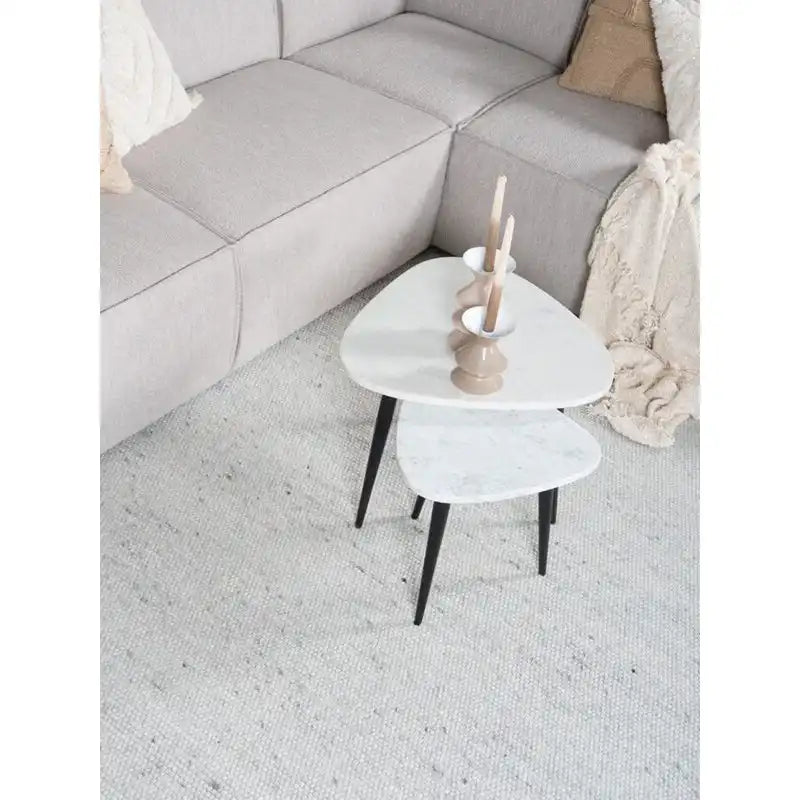 Teppich Scott Elfenbein 160 x 230 cm - HomeDesign Knaus
