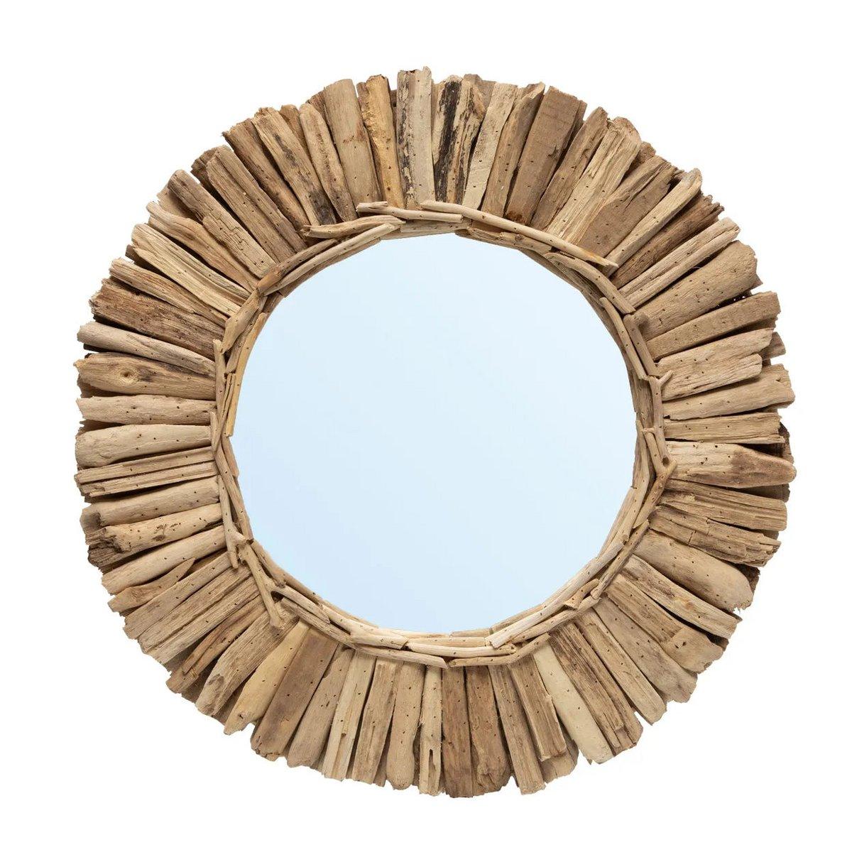 The Driftwood Crown Spiegel - Natur - M - HomeDesign Knaus