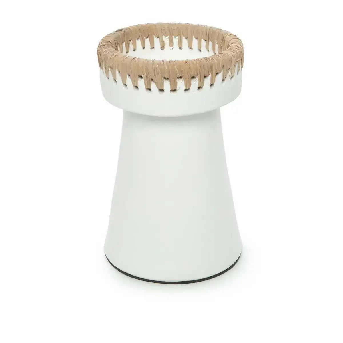 The Pretty Kerzenhalter - Weiß Natur - L - HomeDesign Knaus