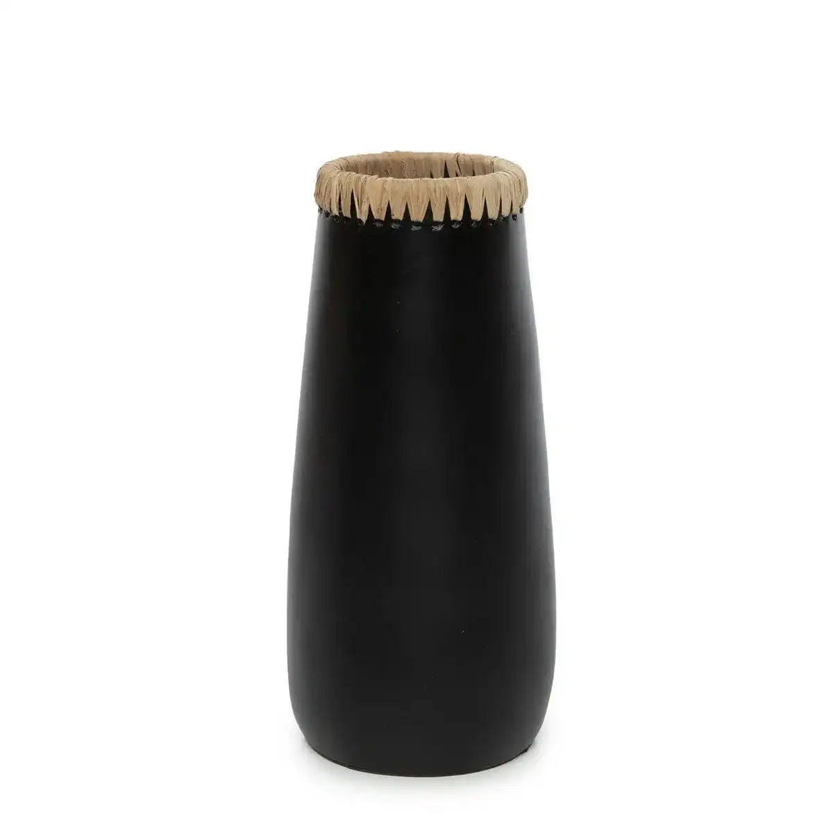 The Sneaky Vase - Schwarz Natur - L - HomeDesign Knaus