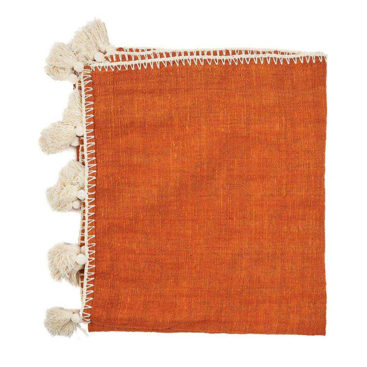 The Stitch Bettüberwurf – Terrakotta - HomeDesign Knaus