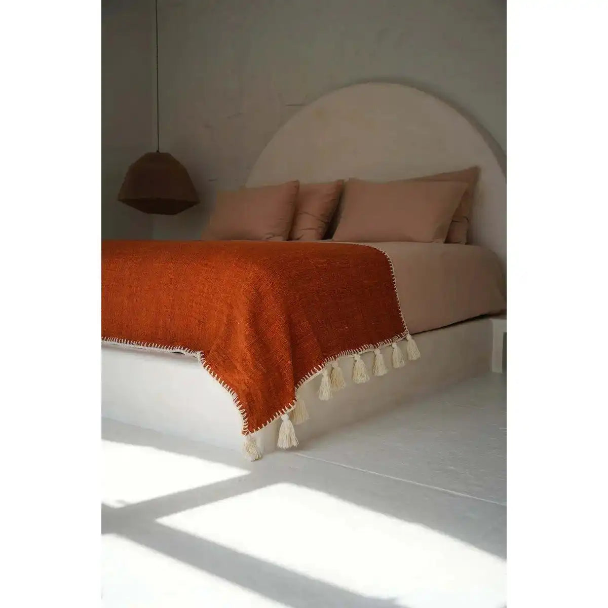 The Stitch Bettüberwurf – Terrakotta - HomeDesign Knaus