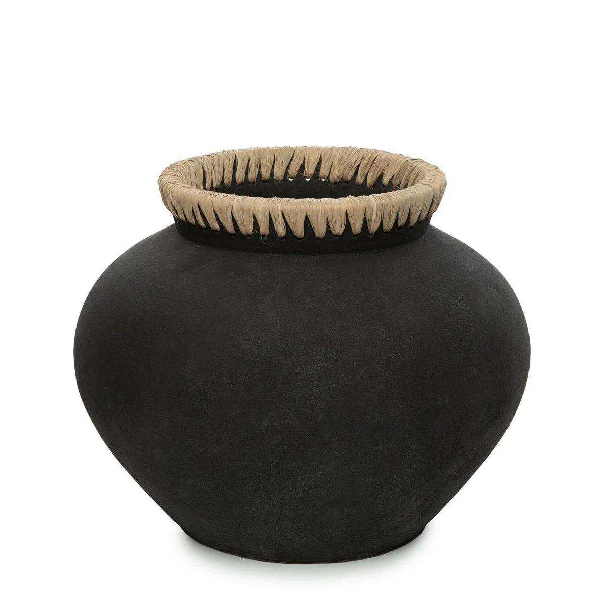 The Styly Vase - Schwarz Natur - L - HomeDesign Knaus