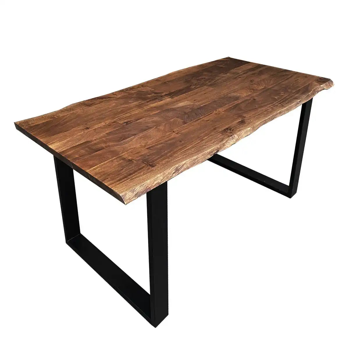 Tisch 120 x 80 cm, Platte 26 mm, nußbaumfarbig - HomeDesign Knaus