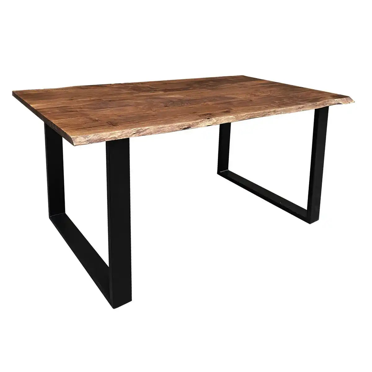 Tisch 120 x 80 cm, Platte 26 mm, nußbaumfarbig - HomeDesign Knaus