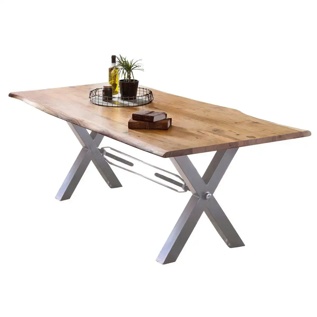 Tisch 160x85 cm, Akazie natur - HomeDesign Knaus