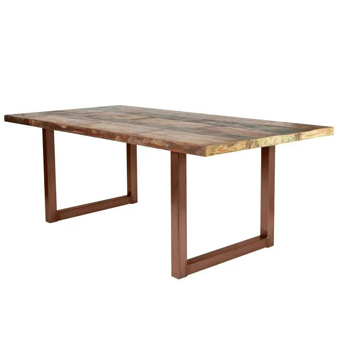 Tisch 160x85 cm, buntes Altholz - HomeDesign Knaus