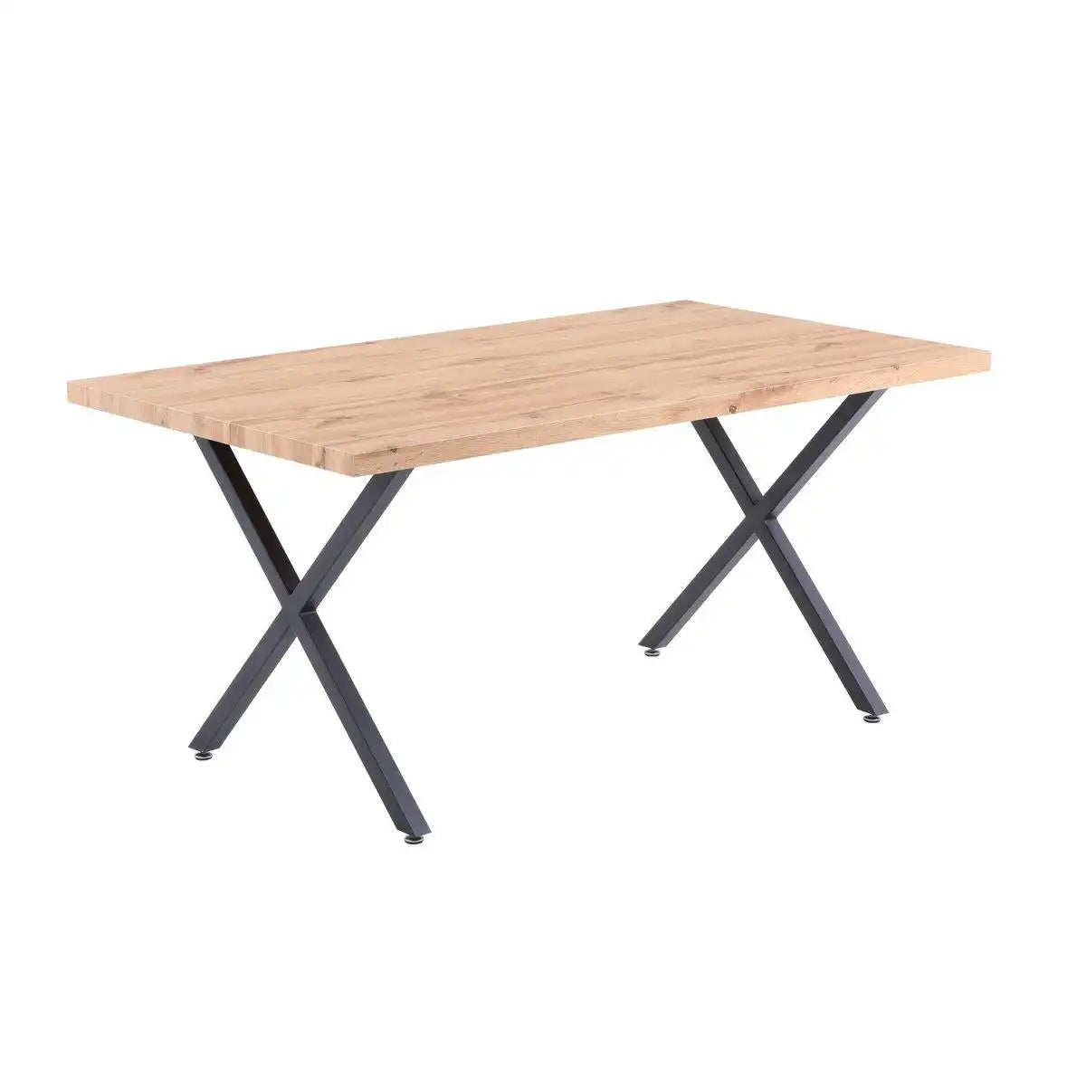 Tisch 160x90 cm mit X-Gestell - HomeDesign Knaus