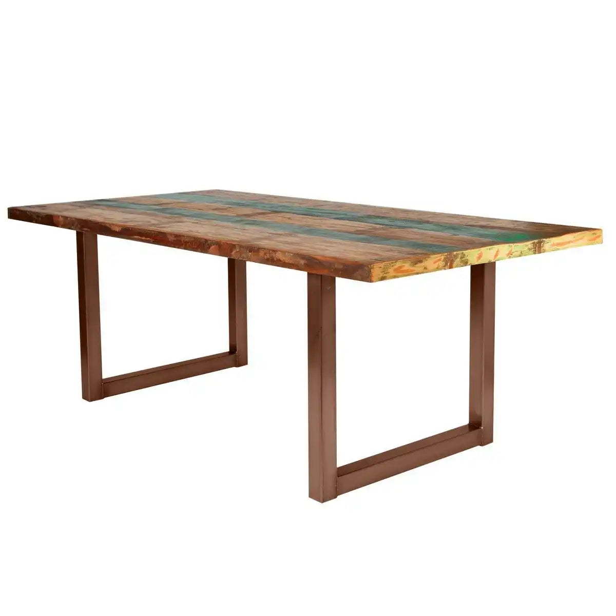 Tisch 200x100 cm, buntes Altholz - HomeDesign Knaus