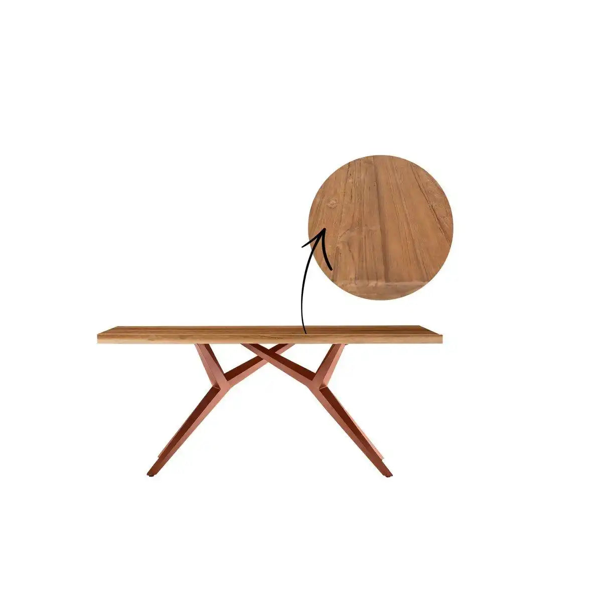 Tisch 240x100 cm - HomeDesign Knaus