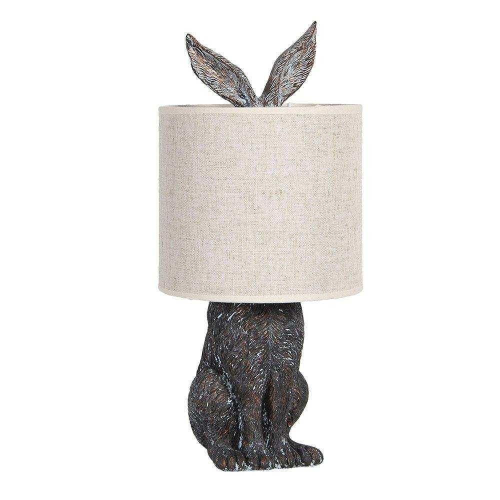 Tischlampe Beige? 20x43 cm E27/max. 1x60W - HomeDesign Knaus