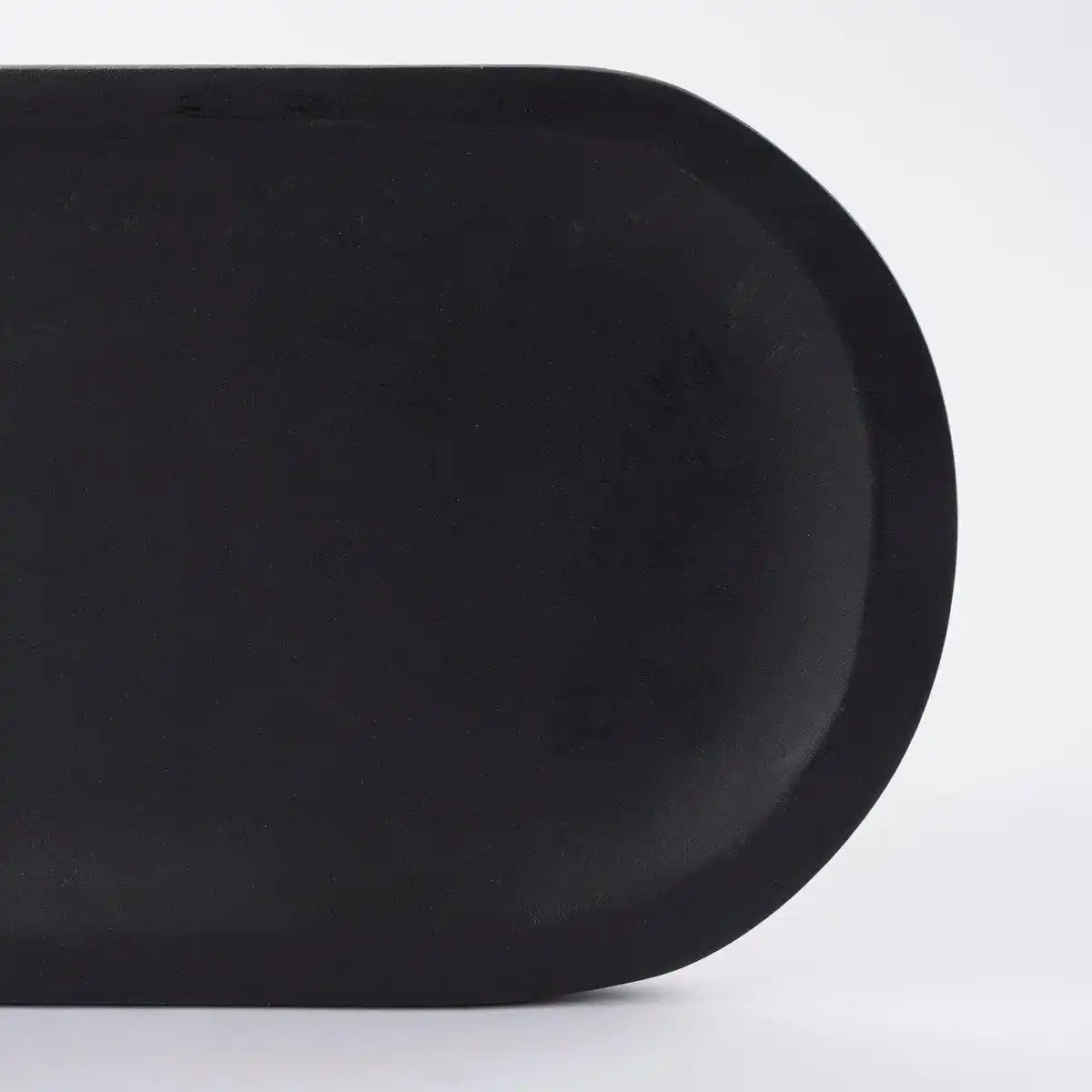 Tomar Schüsseln und Tablett – 200 ml – 100 % FSC Mangoholz – Schwarz - HomeDesign Knaus