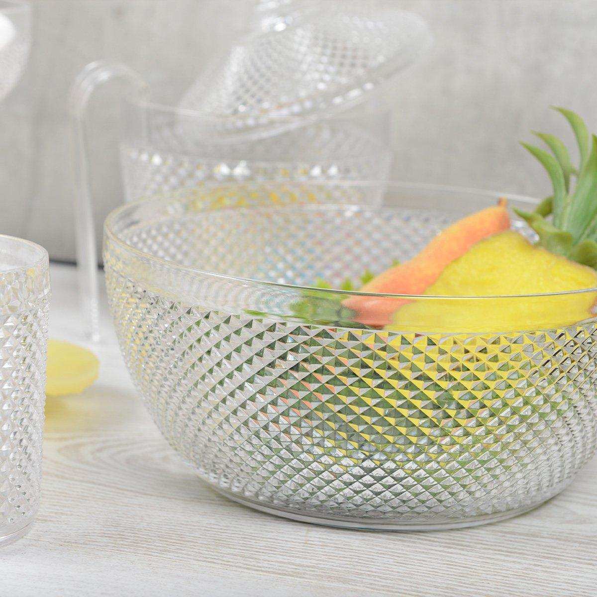 Transparente Diamant -Acrylschale - HomeDesign Knaus