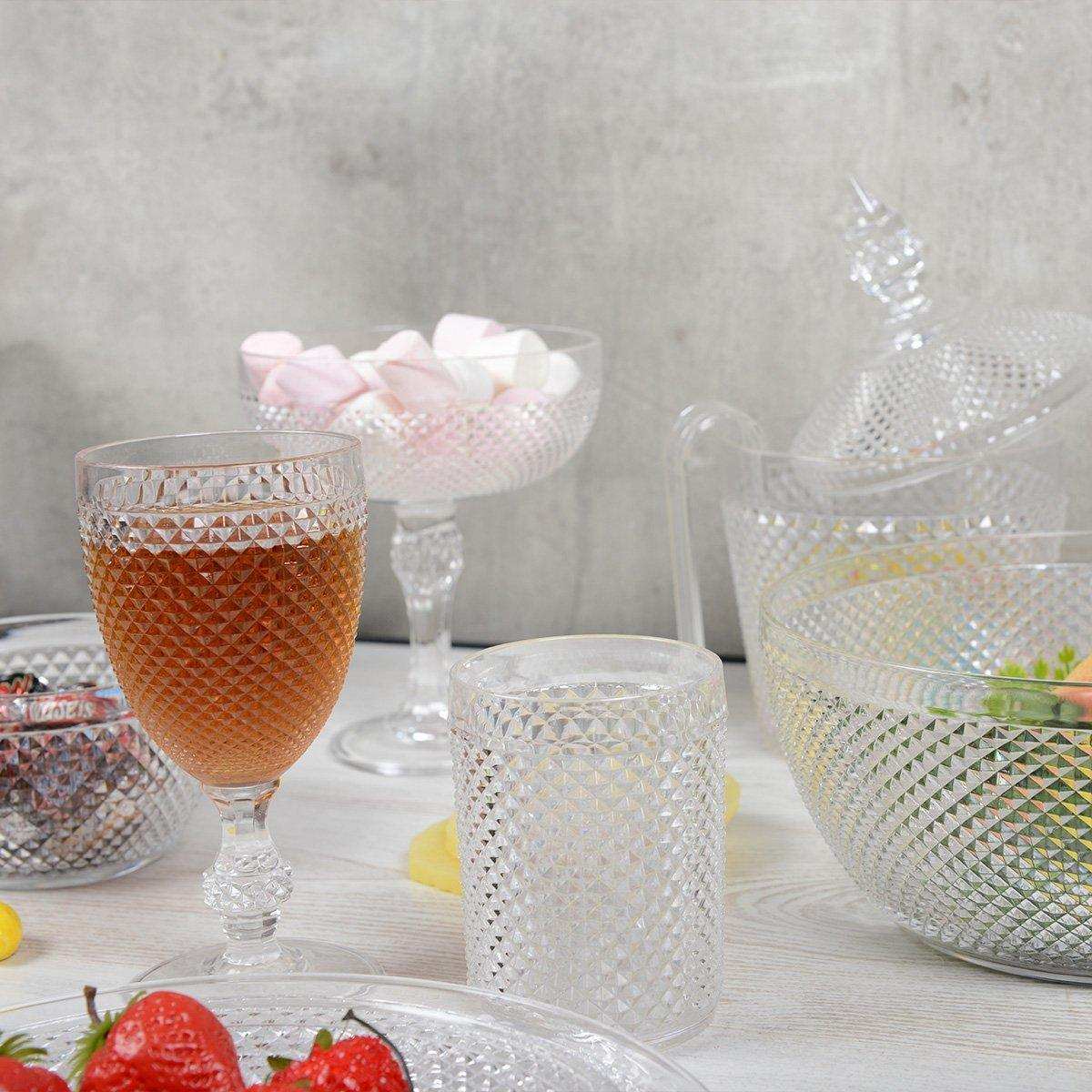 Transparente Diamant -Acrylschale - HomeDesign Knaus