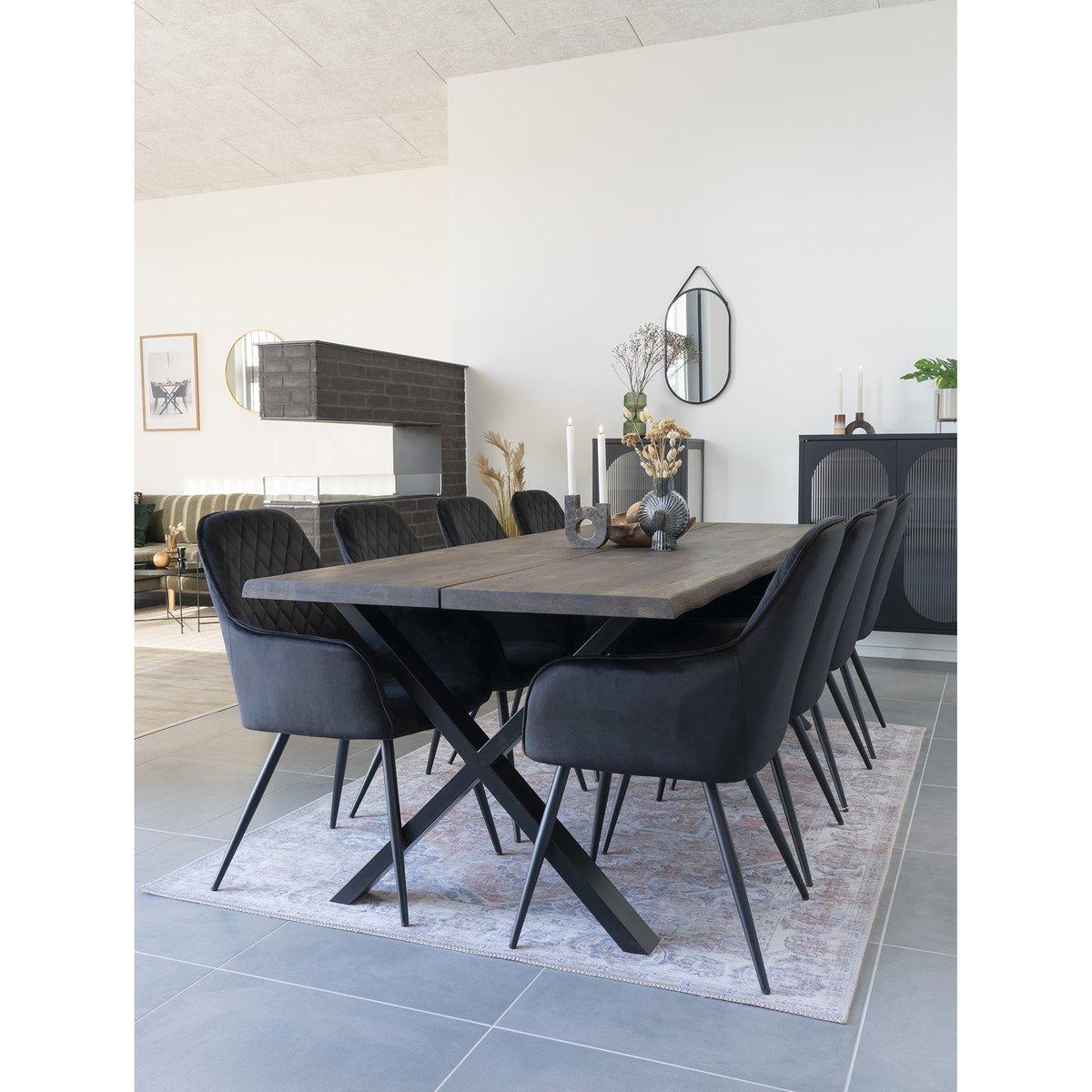 Trapani Spiegel - Schwarz - HomeDesign Knaus