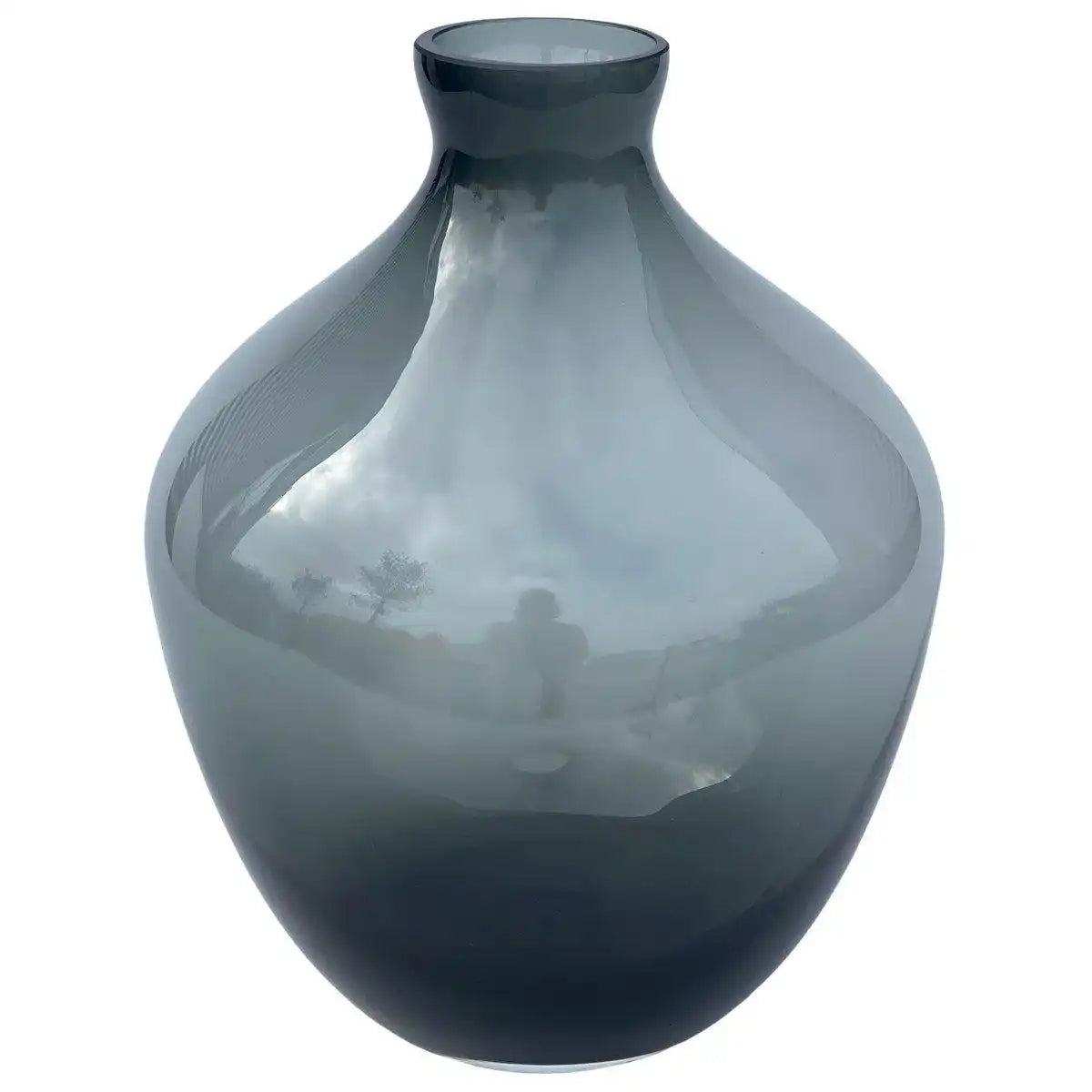 Traun grau Ø23,5 x H30 cm - HomeDesign Knaus