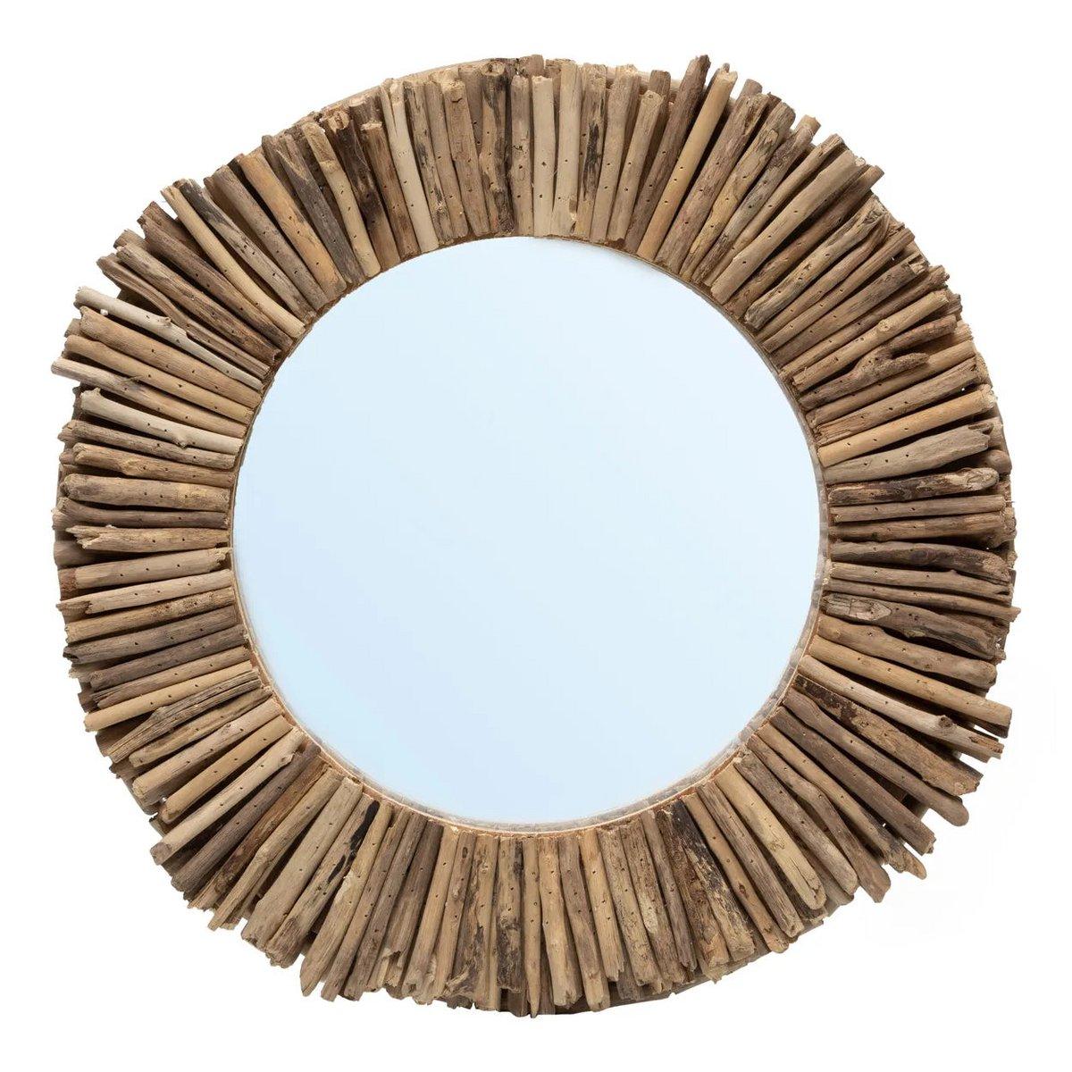 The Driftwood Halo Mirror - Natur - M - HomeDesign Knaus