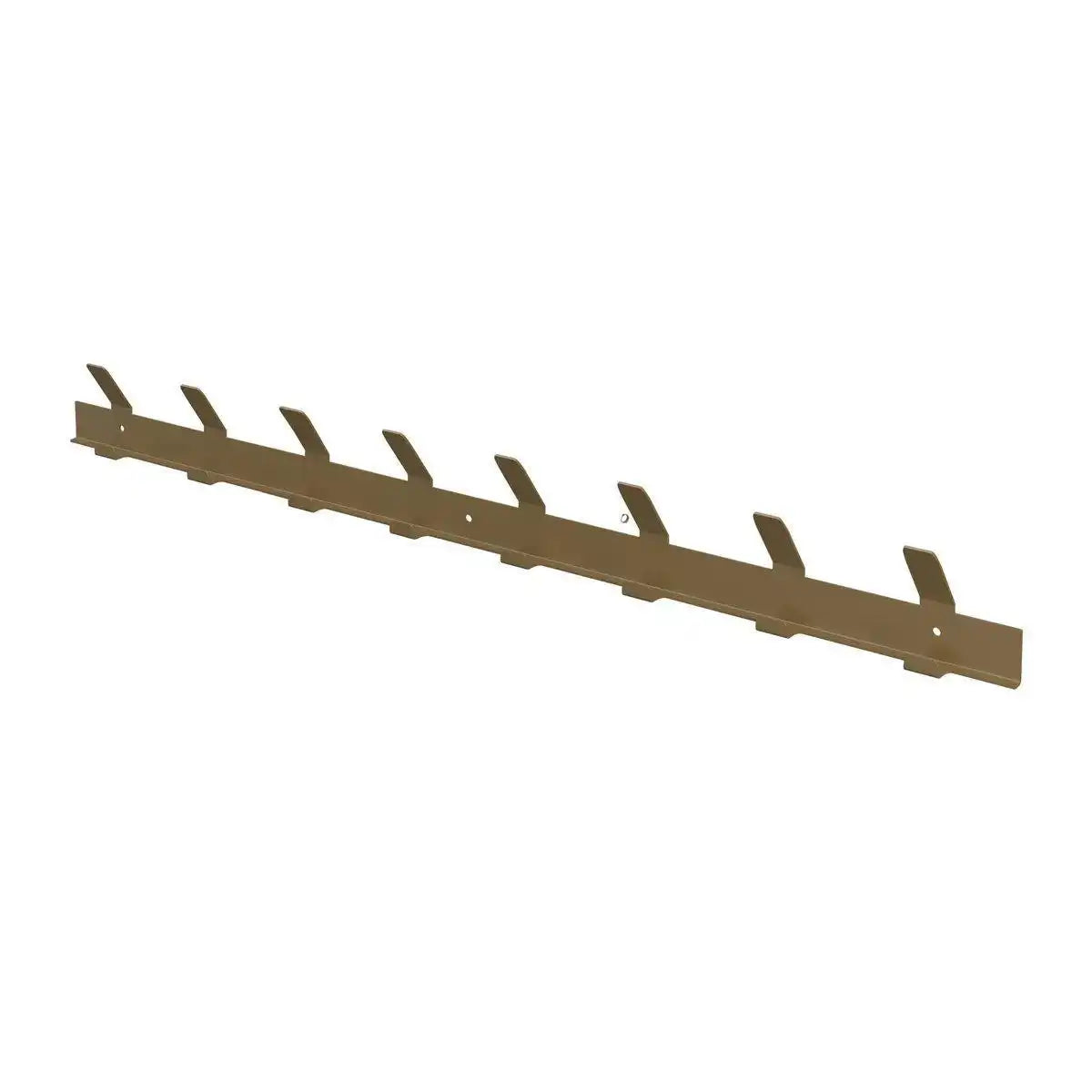 Trim 75 Wandgarderobe 8 Kleiderhacken Stahl Garderobenleiste - HomeDesign Knaus
