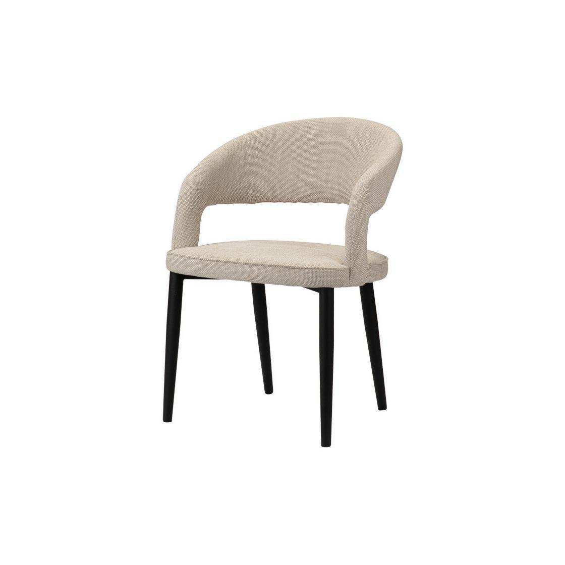 Tusk Stuhl Beige (feuerhemmend) (2er-Set) - HomeDesign Knaus