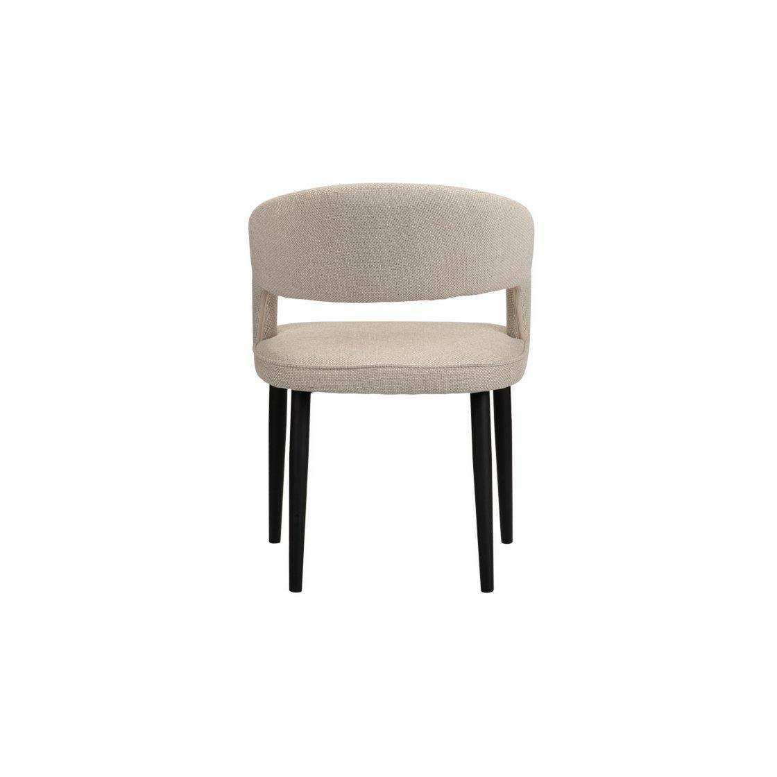 Tusk Stuhl Beige (feuerhemmend) (2er-Set) - HomeDesign Knaus