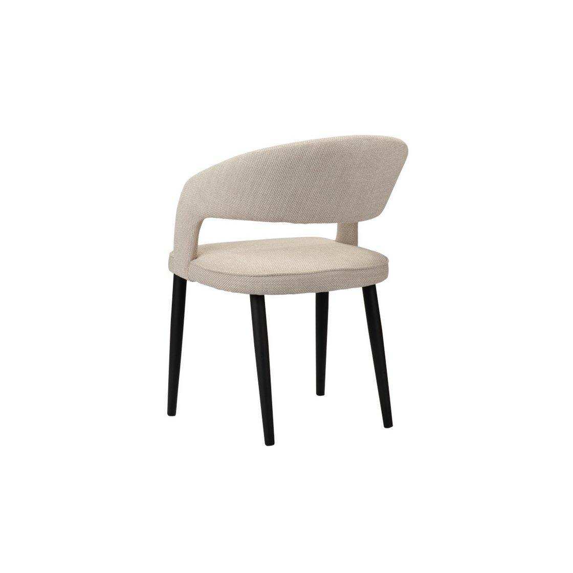 Tusk Stuhl Beige (feuerhemmend) (2er-Set) - HomeDesign Knaus