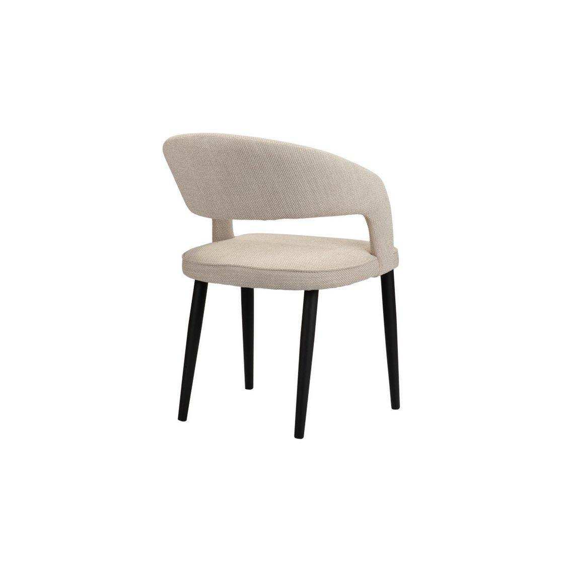 Tusk Stuhl Beige (feuerhemmend) (2er-Set) - HomeDesign Knaus