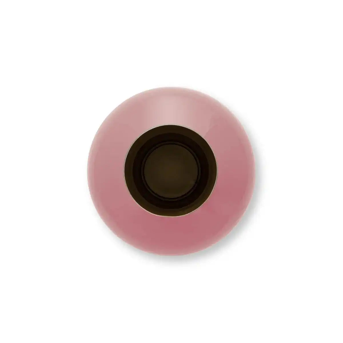 Vase aus Metall, mittelrosa, 24 x 40 cm - HomeDesign Knaus