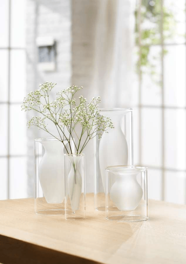 ESMERALDA Vase Blumenvase Dekovase Luxus hochwertig mundgeblasen - HomeDesign Knaus