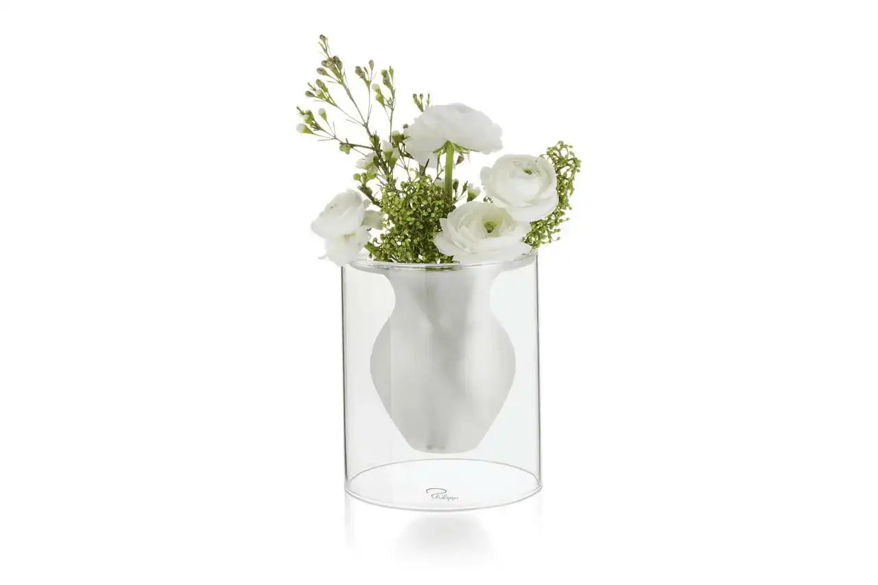 Vase Blumenvase Dekovase Luxus hochwertig mundgeblasen - HomeDesign Knaus