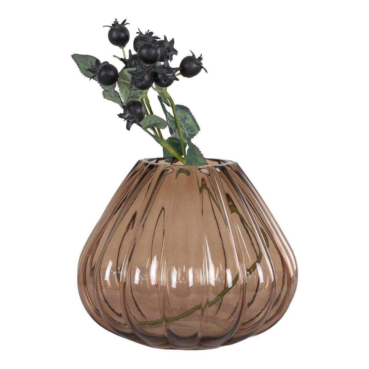 Vase - Braun - HomeDesign Knaus