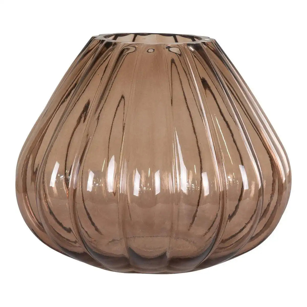 Vase - Braun - HomeDesign Knaus