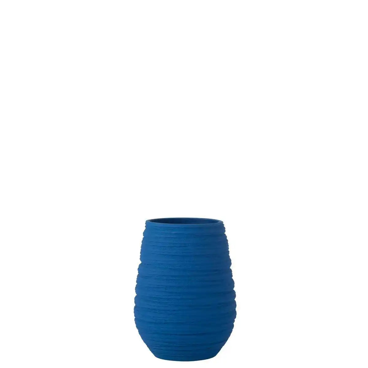 Vase Fiesta Keramik Blau Medium - HomeDesign Knaus