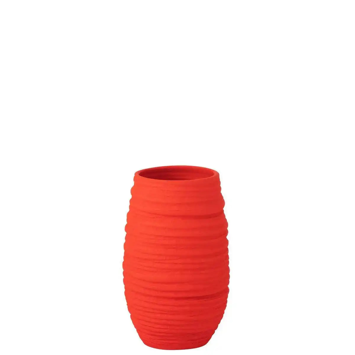 Vase Fiesta Keramik Rot Groß - HomeDesign Knaus