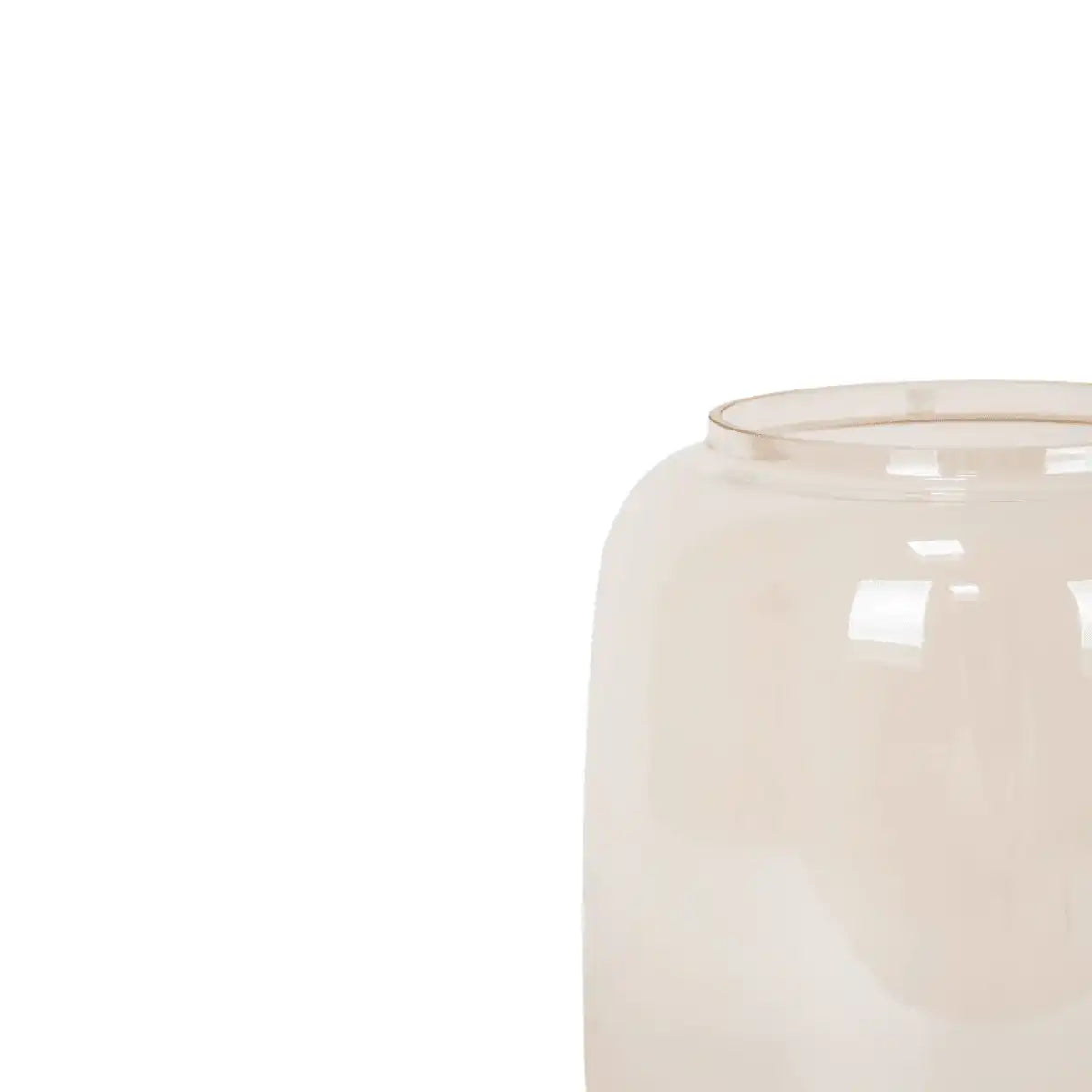Vase - Groß - Glas - Braun - 25x35cm - HomeDesign Knaus