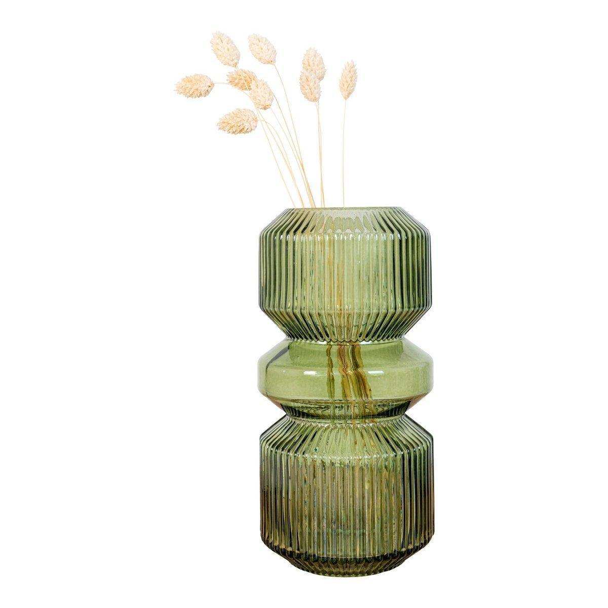 Vase - Grün - HomeDesign Knaus