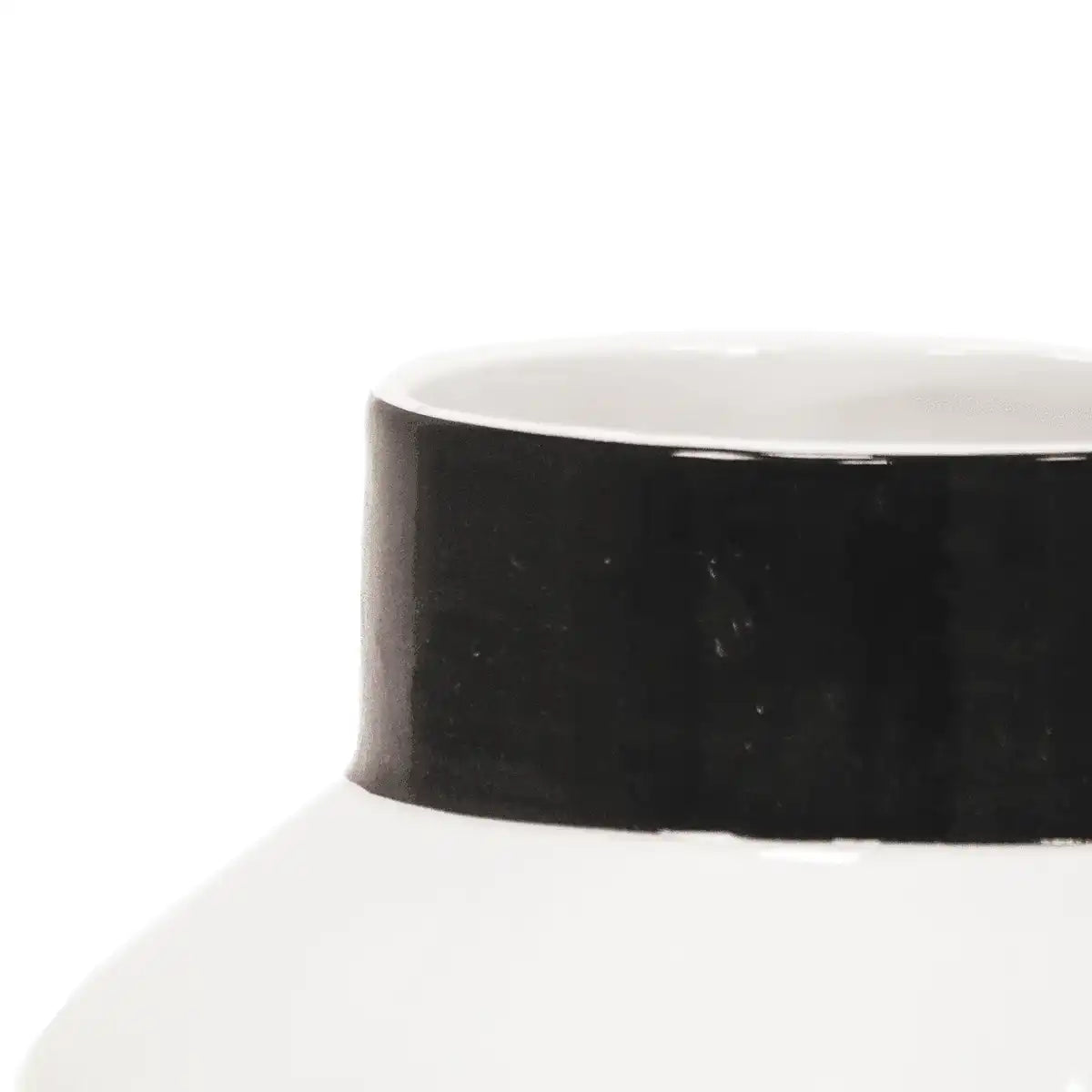 Vase - Keramik - Dutch Black - 19x19x30cm - HomeDesign Knaus
