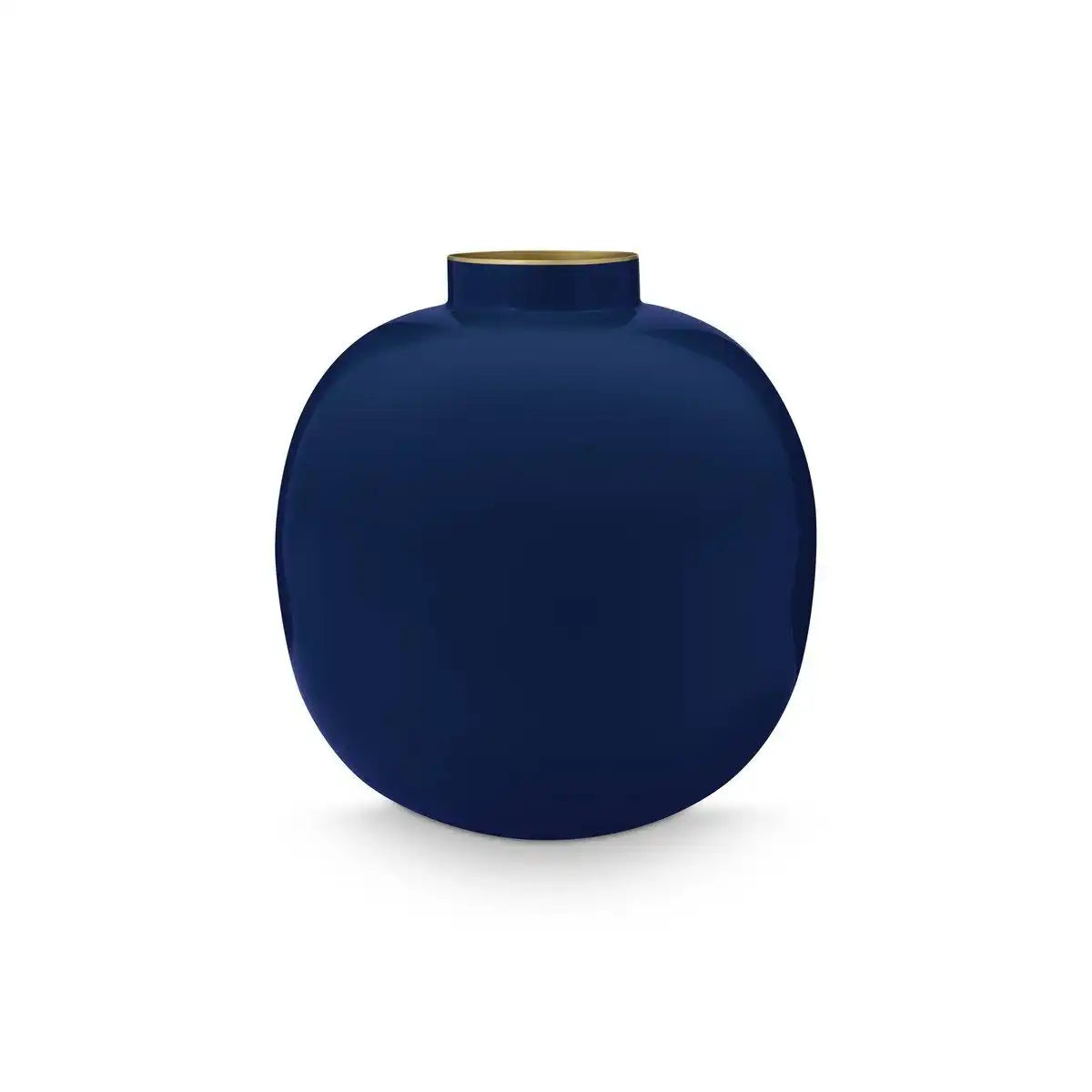 Vase Metall Blau 23cm - HomeDesign Knaus
