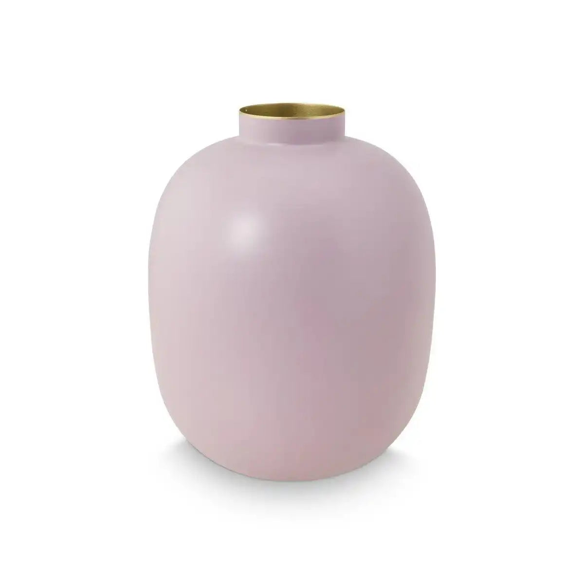 Vase Metall Matt Lila 32cm - HomeDesign Knaus
