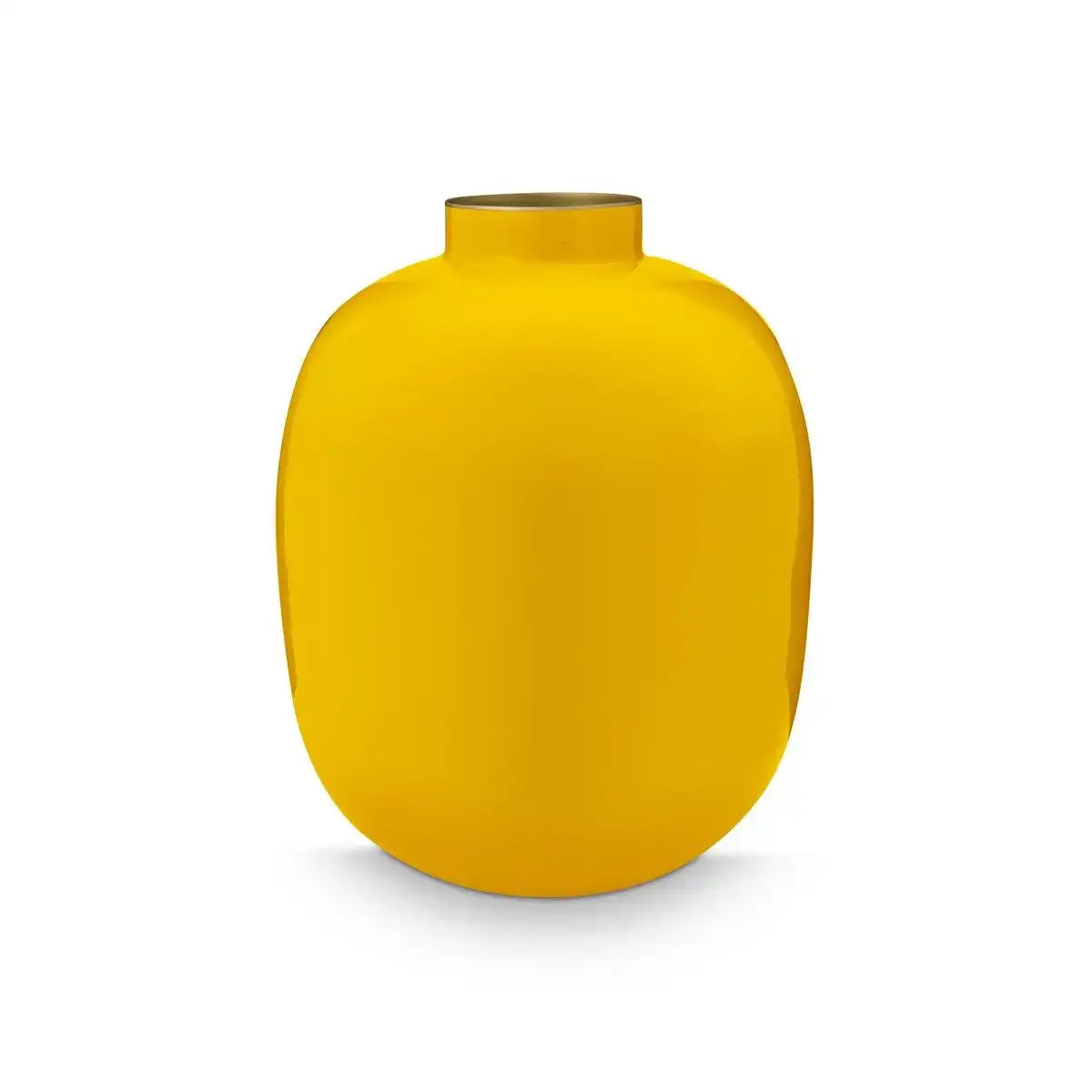 Vase Metall Ocker 32cm - HomeDesign Knaus